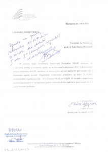 godziny rektorskie 21.10.2013